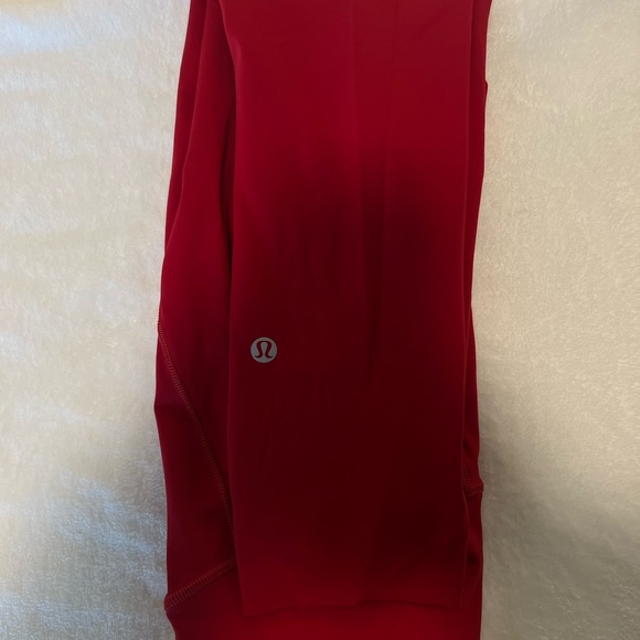 Lululemon Capris Leggings Red Size 4 - Picture 2 of 2